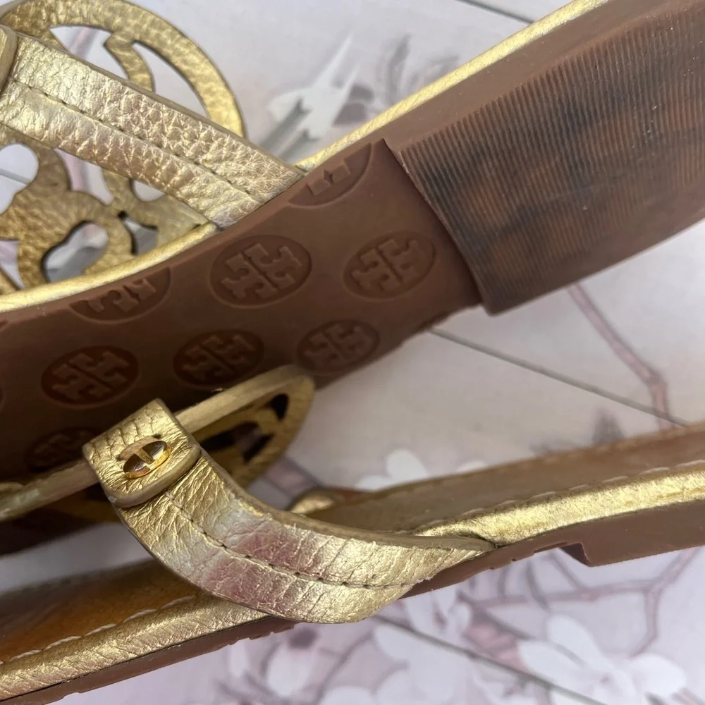 Tory Burch Gold Sandals